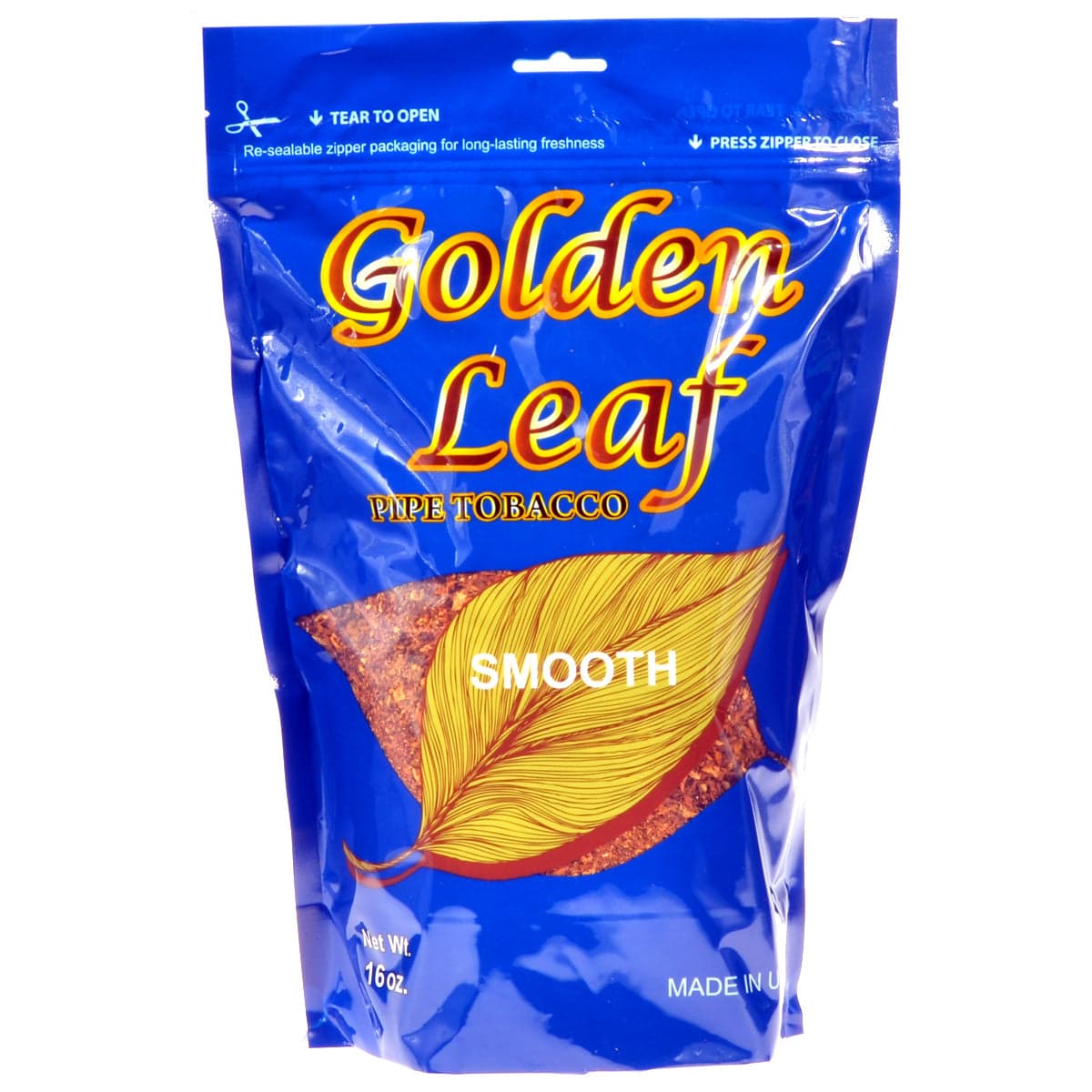 Golden Leaf Smooth Pipe Tobacco 16 oz. Bag