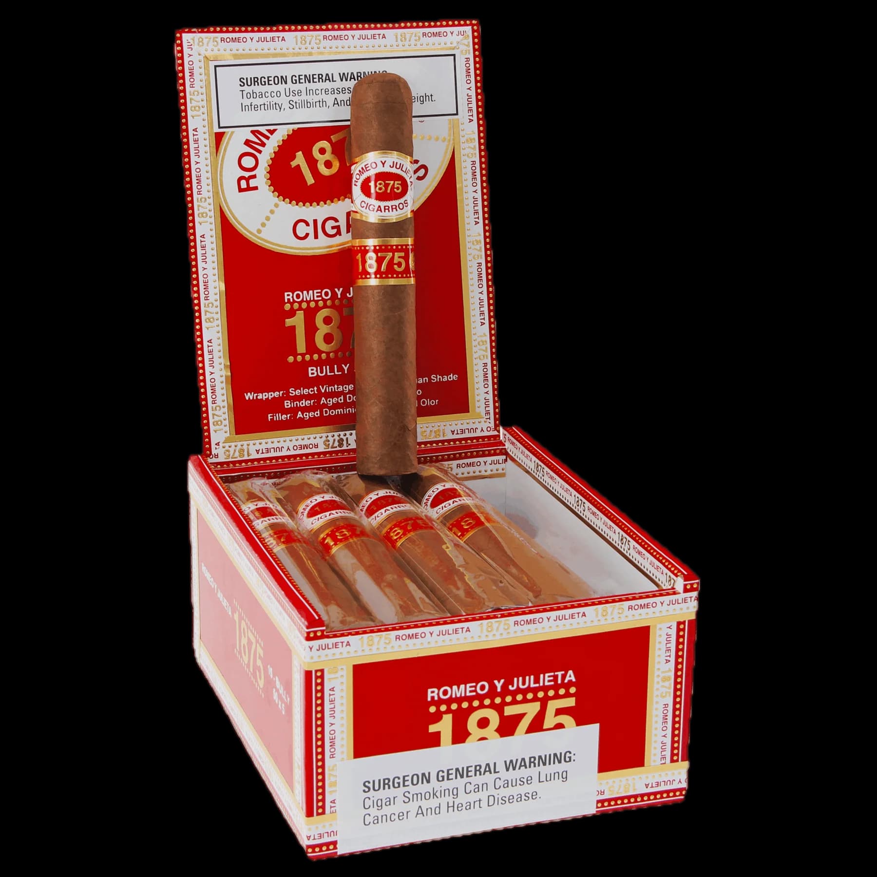 1875 Romeo y Julieta Bully 15