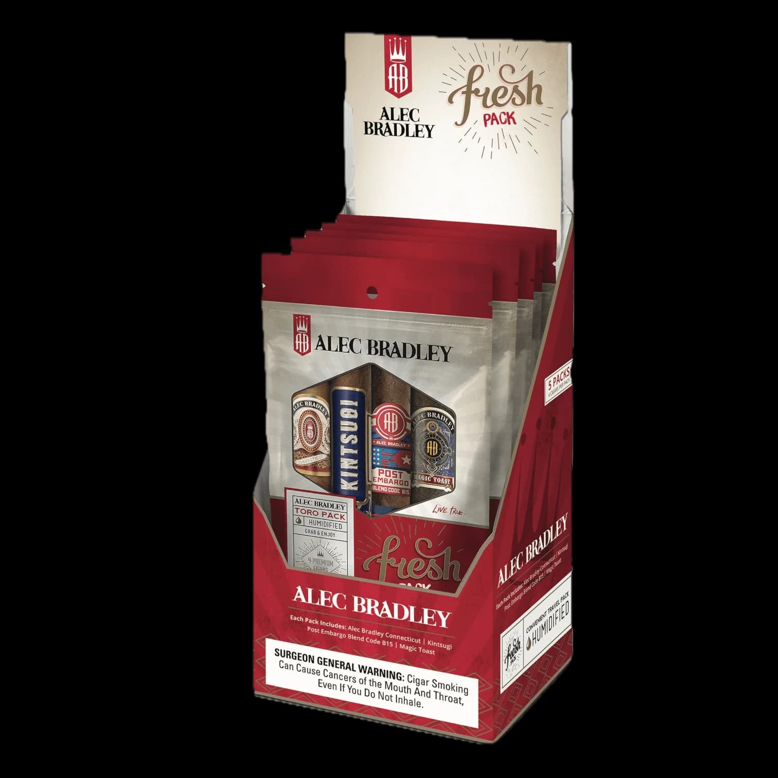 Alec Bradley Fresh Pack Toro Sampler 4