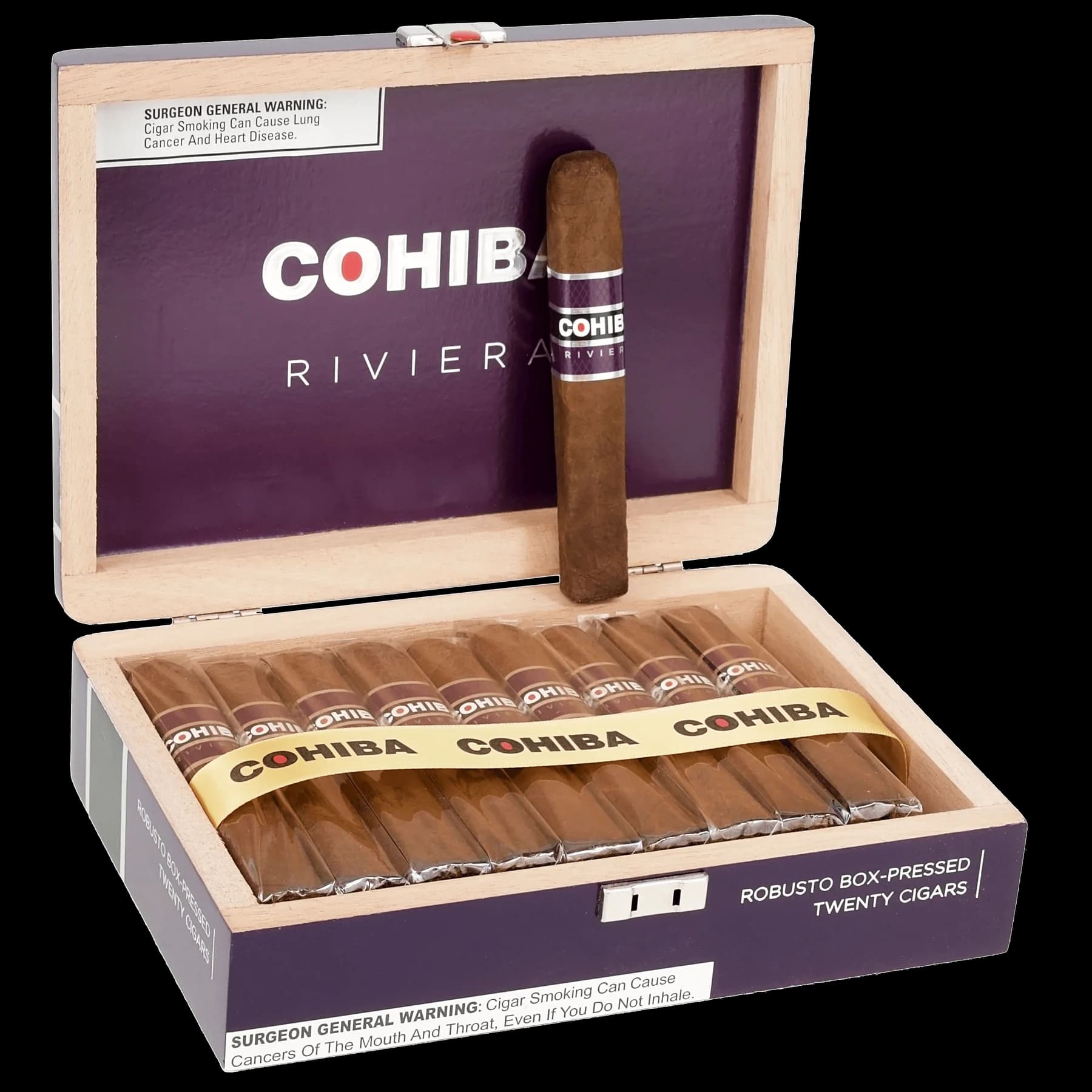 Cohiba Riviera Robusto 20-Cigar Box
