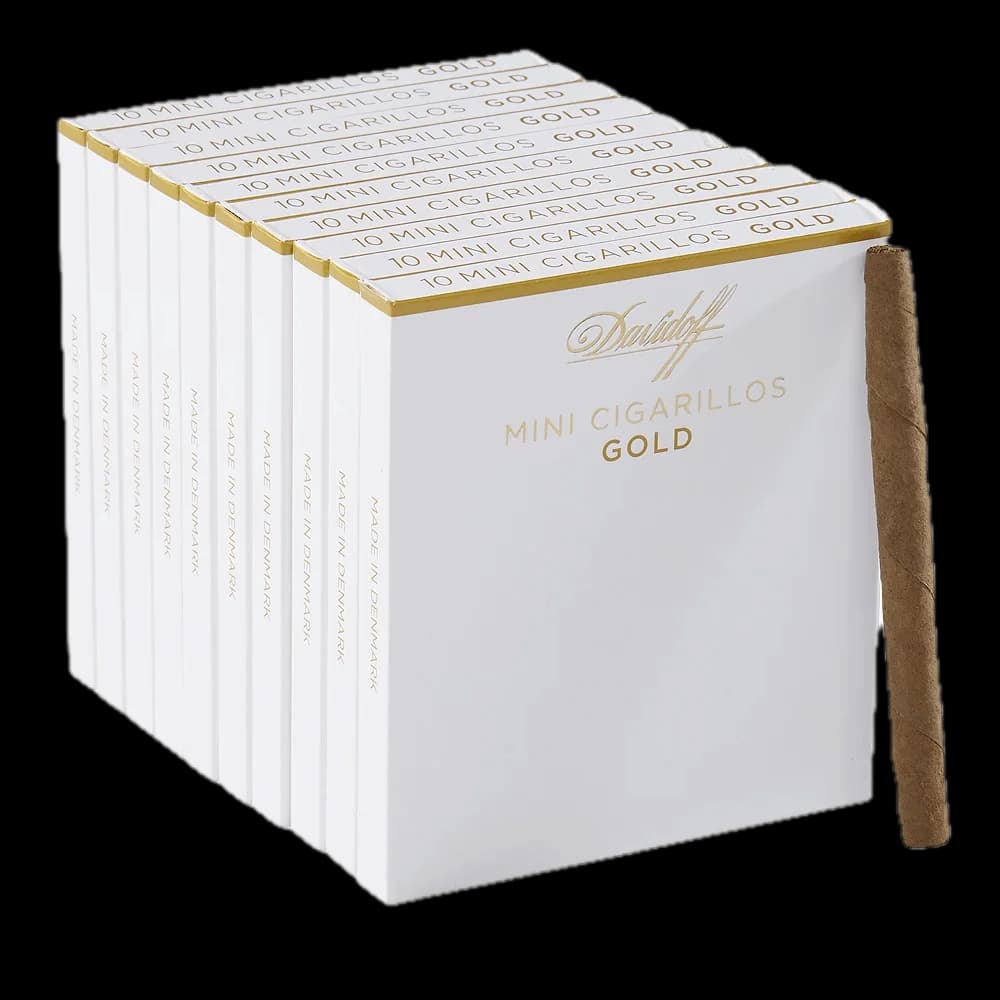 Davidoff Mini Cigarillos Gold (10/10 - Total 100)