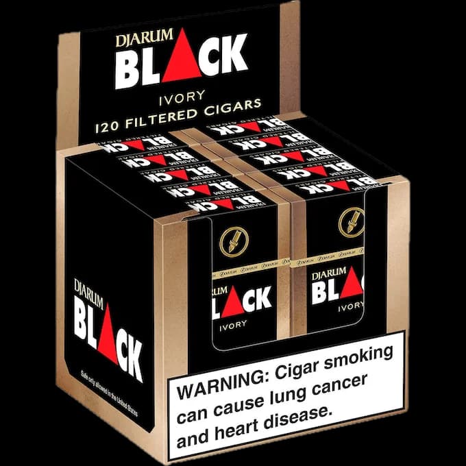 Djarum Black Ivory (10 Packs of 12 )