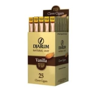 Djarum Wood Tip Vanilla - 25 count