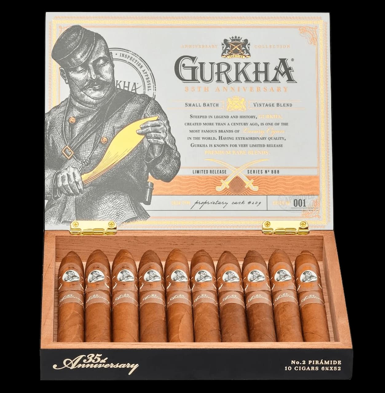 Gurkha 35th Anniversary Piramide 10