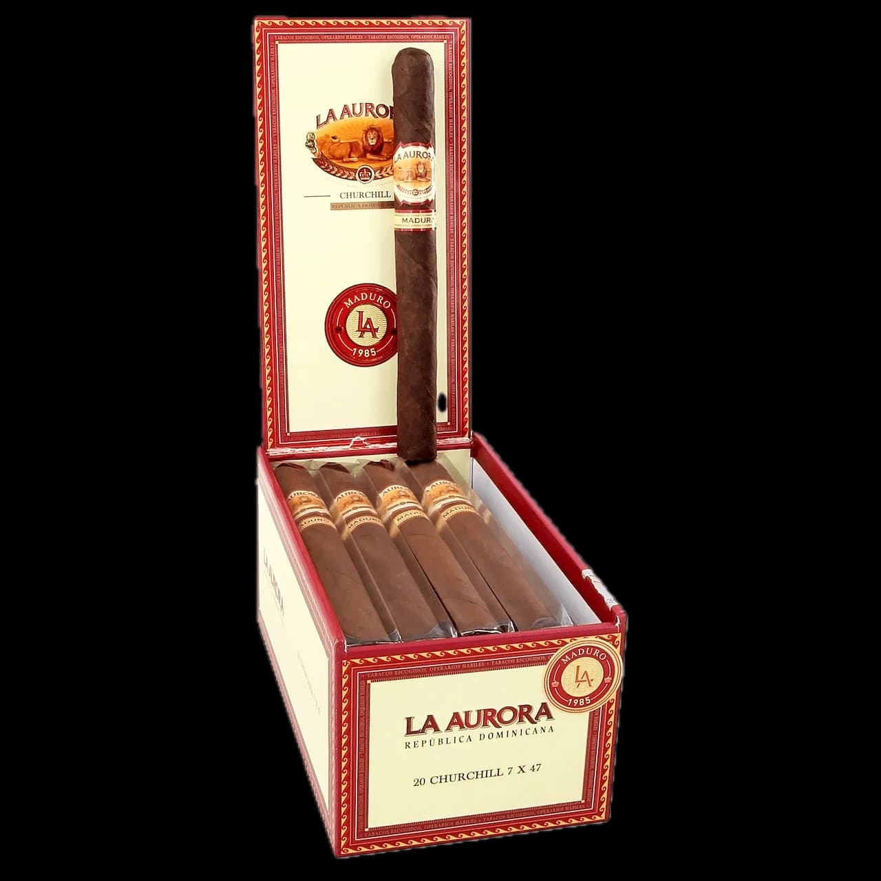 La Aurora 1985 Churchill Maduro 20