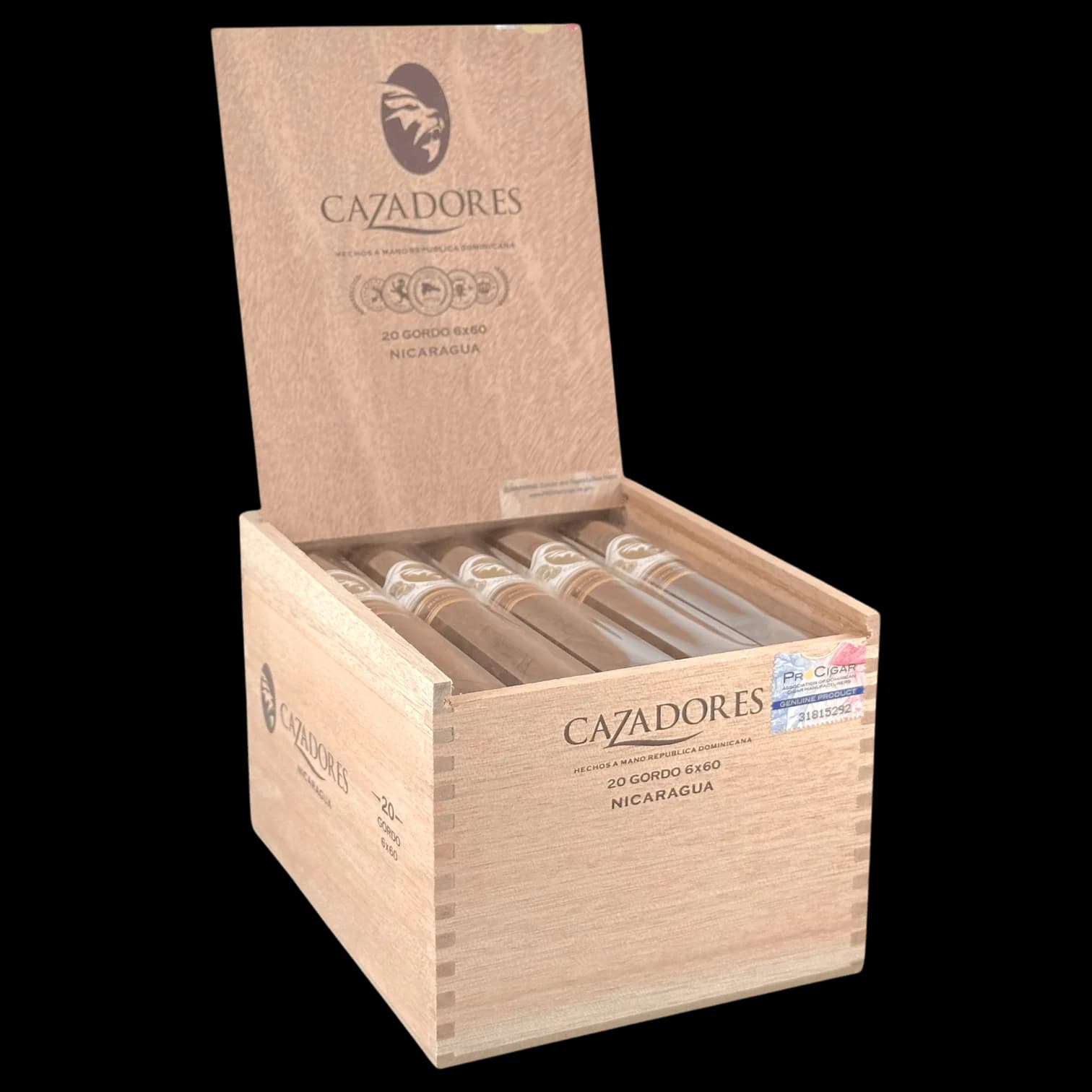 La Aurora Cazadores Gordo Nicaragua 20