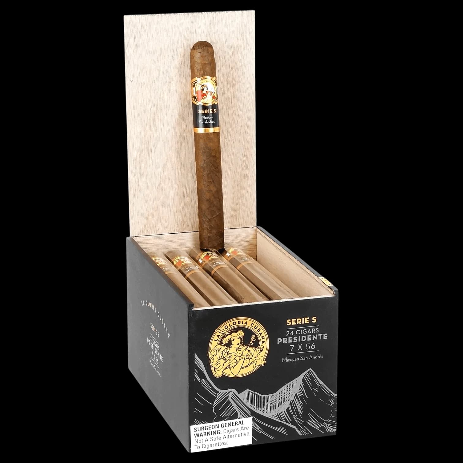 La Gloria Cubana Serie-S Presidente 24