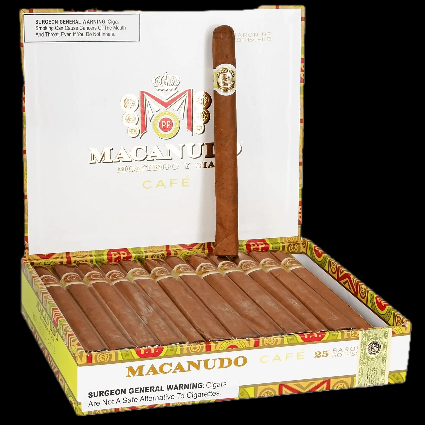 Macanudo Cafe Baron De Rothschild 25