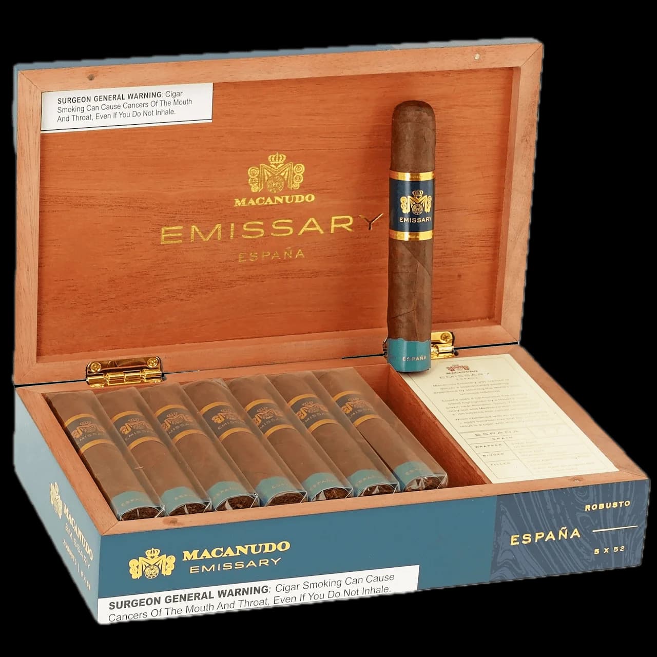 Macanudo Emissary Espana Robusto 16