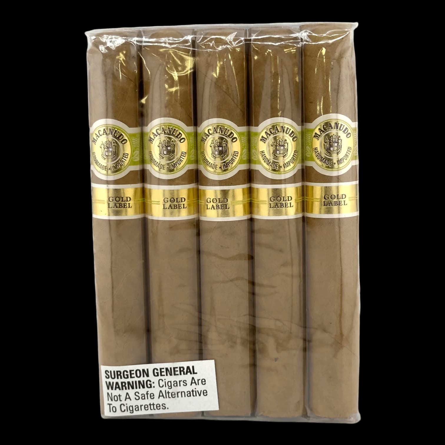 Macanudo Gold Label Robusto Pack 5