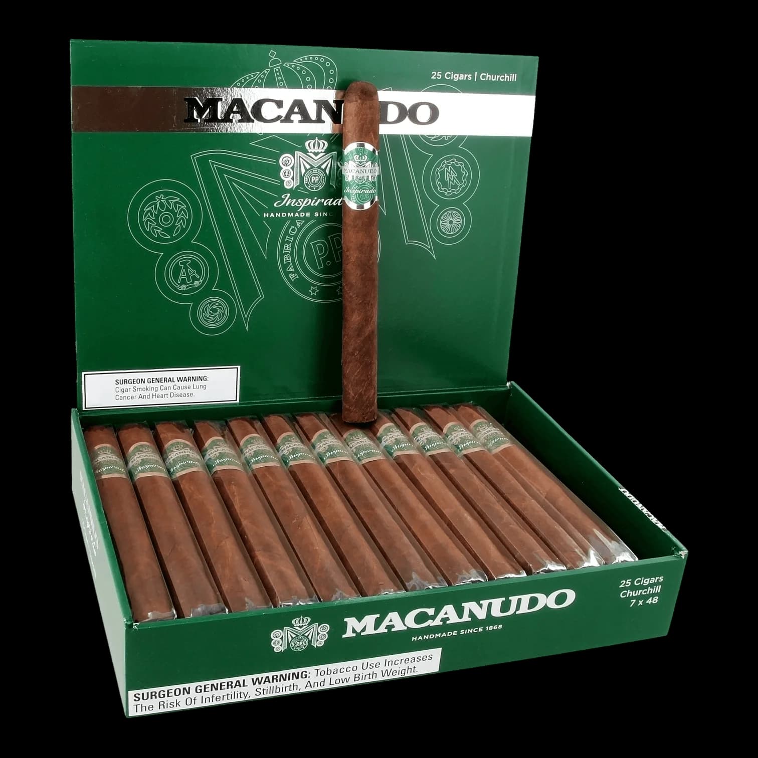 Macanudo Inspirado Green Churchill 25