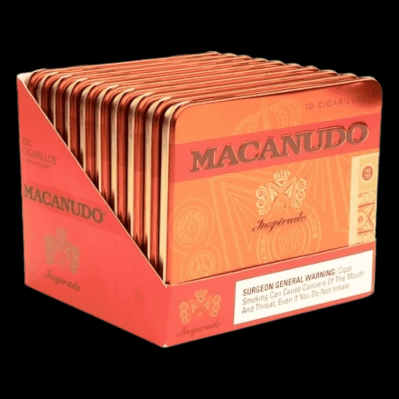 Macanudo Inspirado Orange Cigarillos 10/10,100