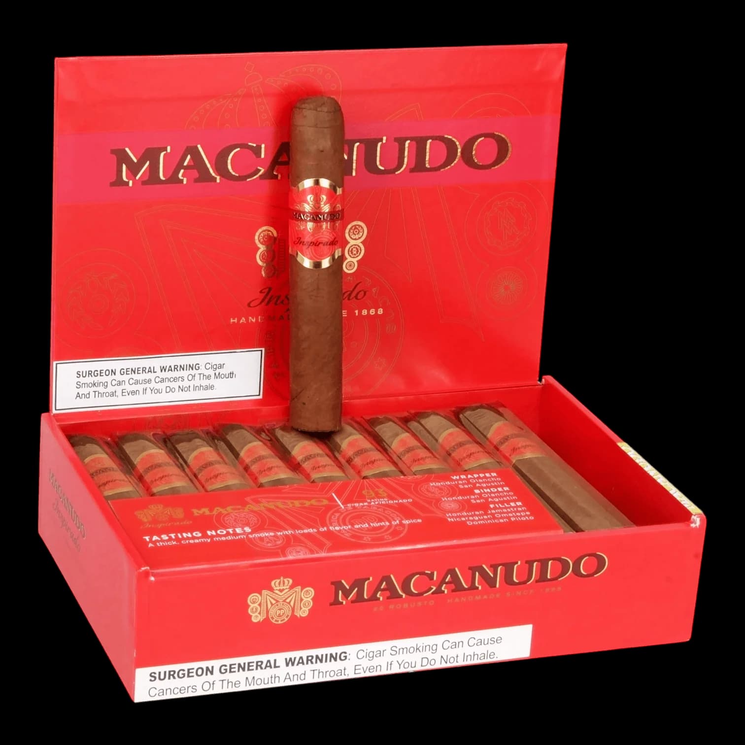 Macanudo Inspirado Orange Robusto 20