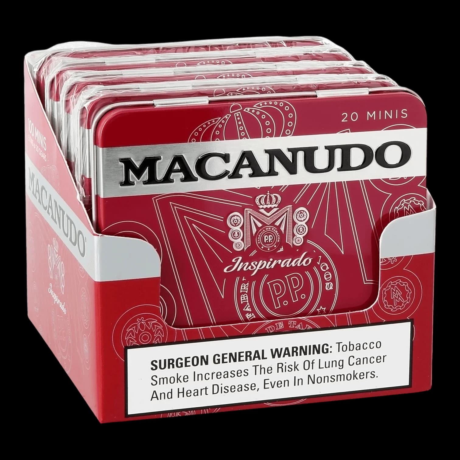 Macanudo Inspirado Red Mini 5/20,100