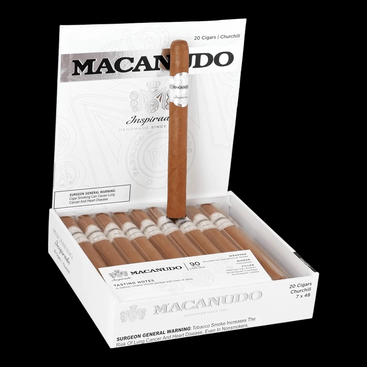 Macanudo Inspirado White Churchill 20