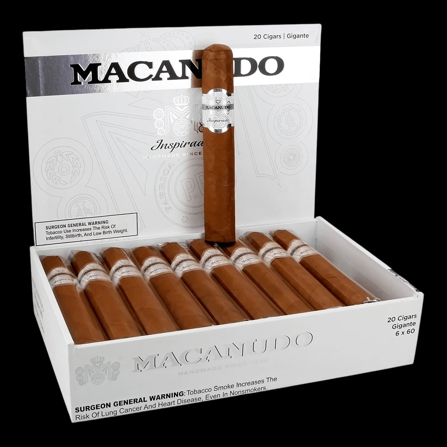 Macanudo Inspirado White Gigante 20