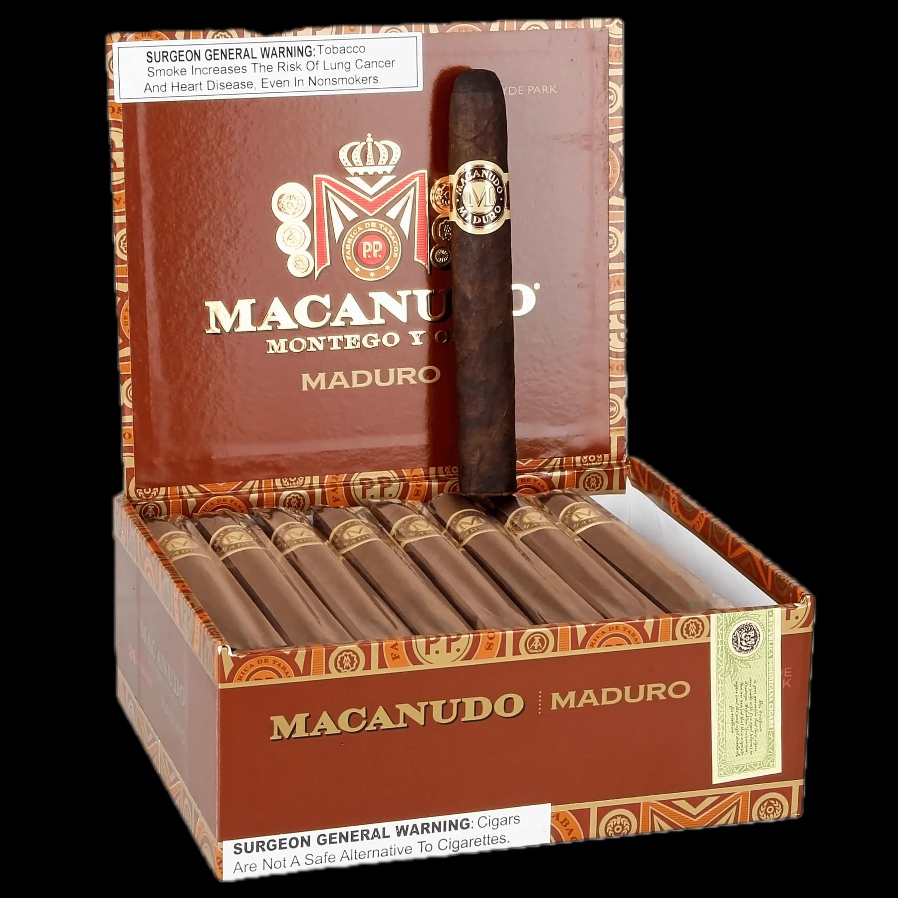 Macanudo Maduro Hyde Park 25
