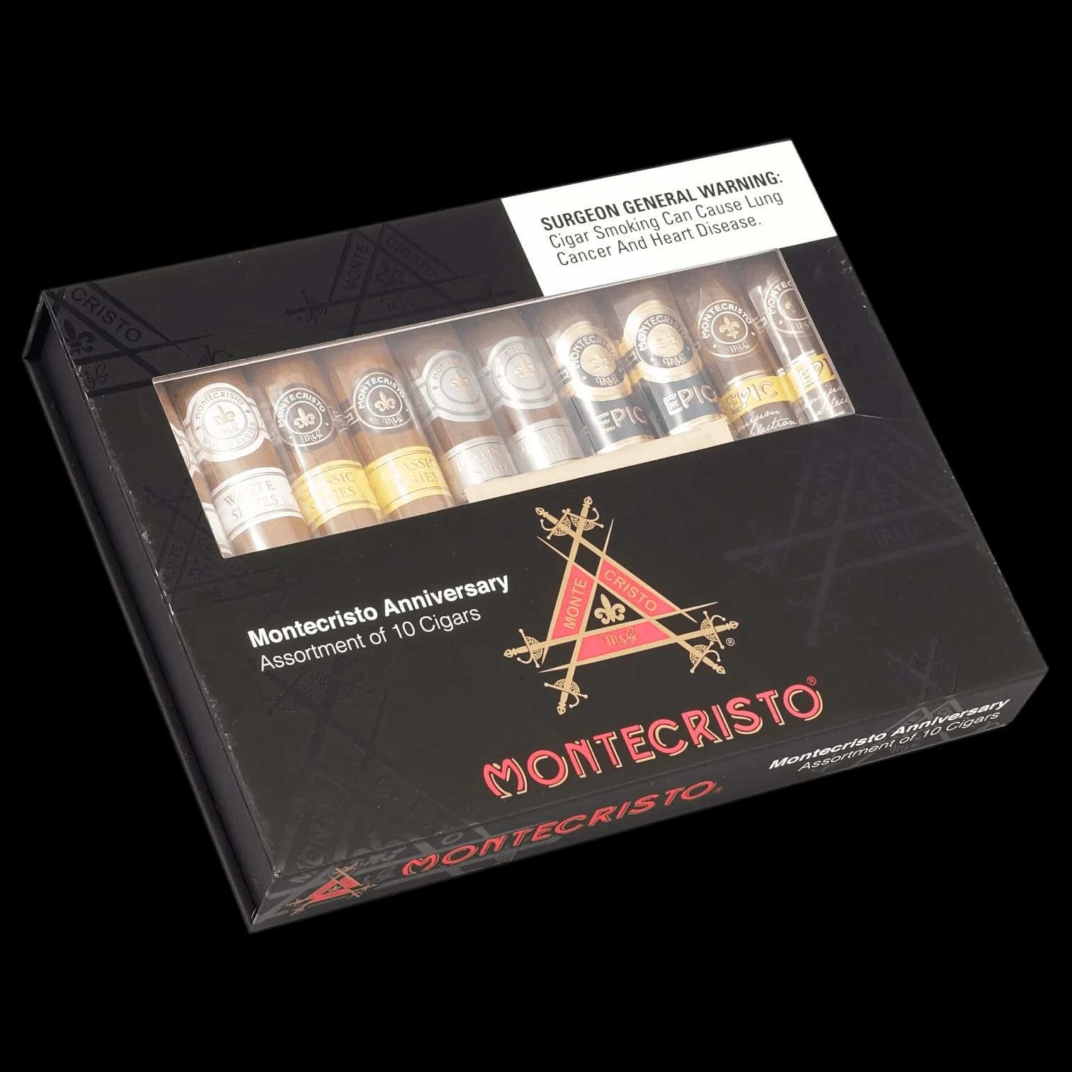 Montecristo Anniversary Assortment Sampler (10 Cigars)