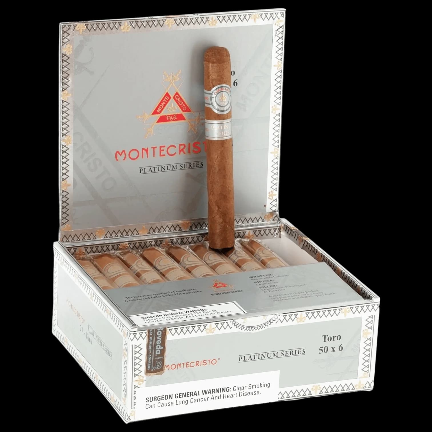 Montecristo Platinum Toro 27
