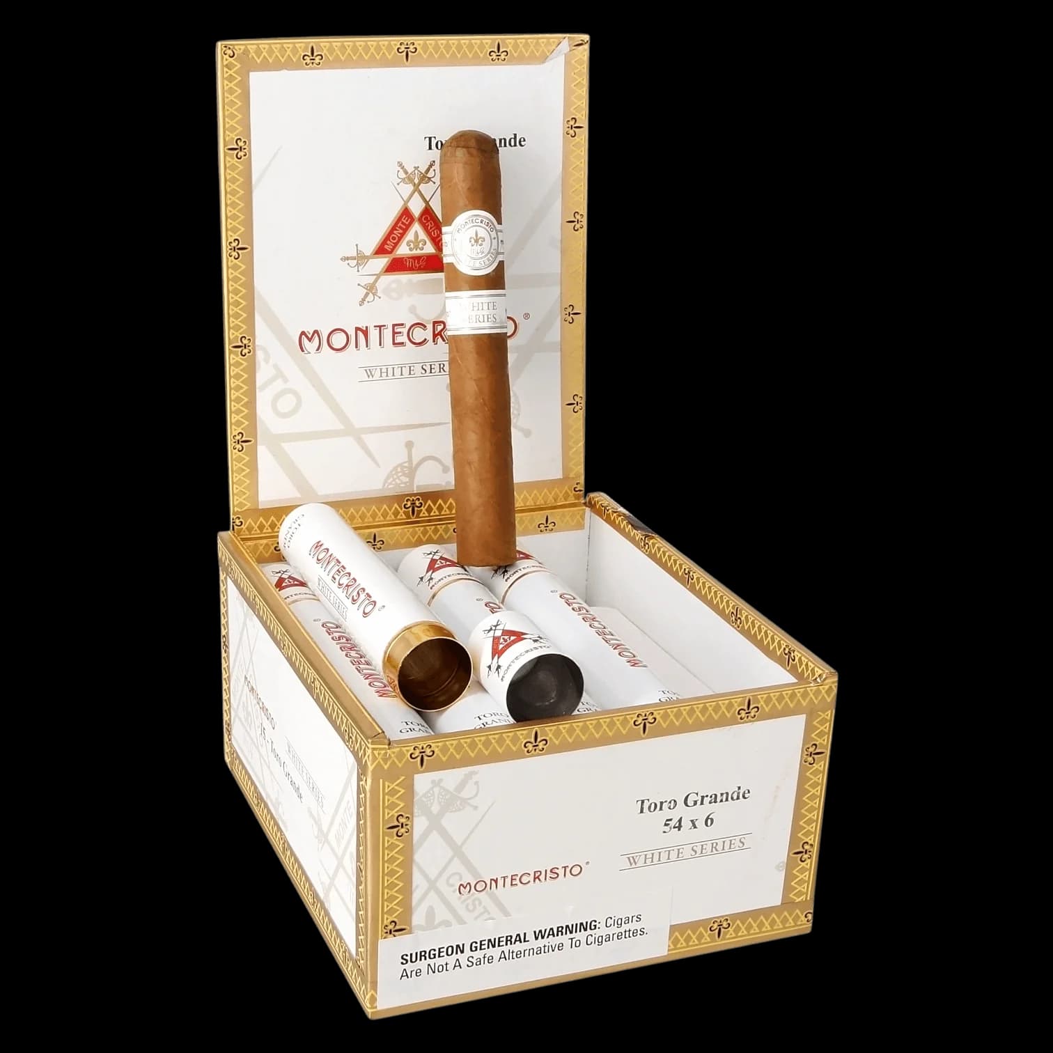 Montecristo White Toro Grande Tubo 15