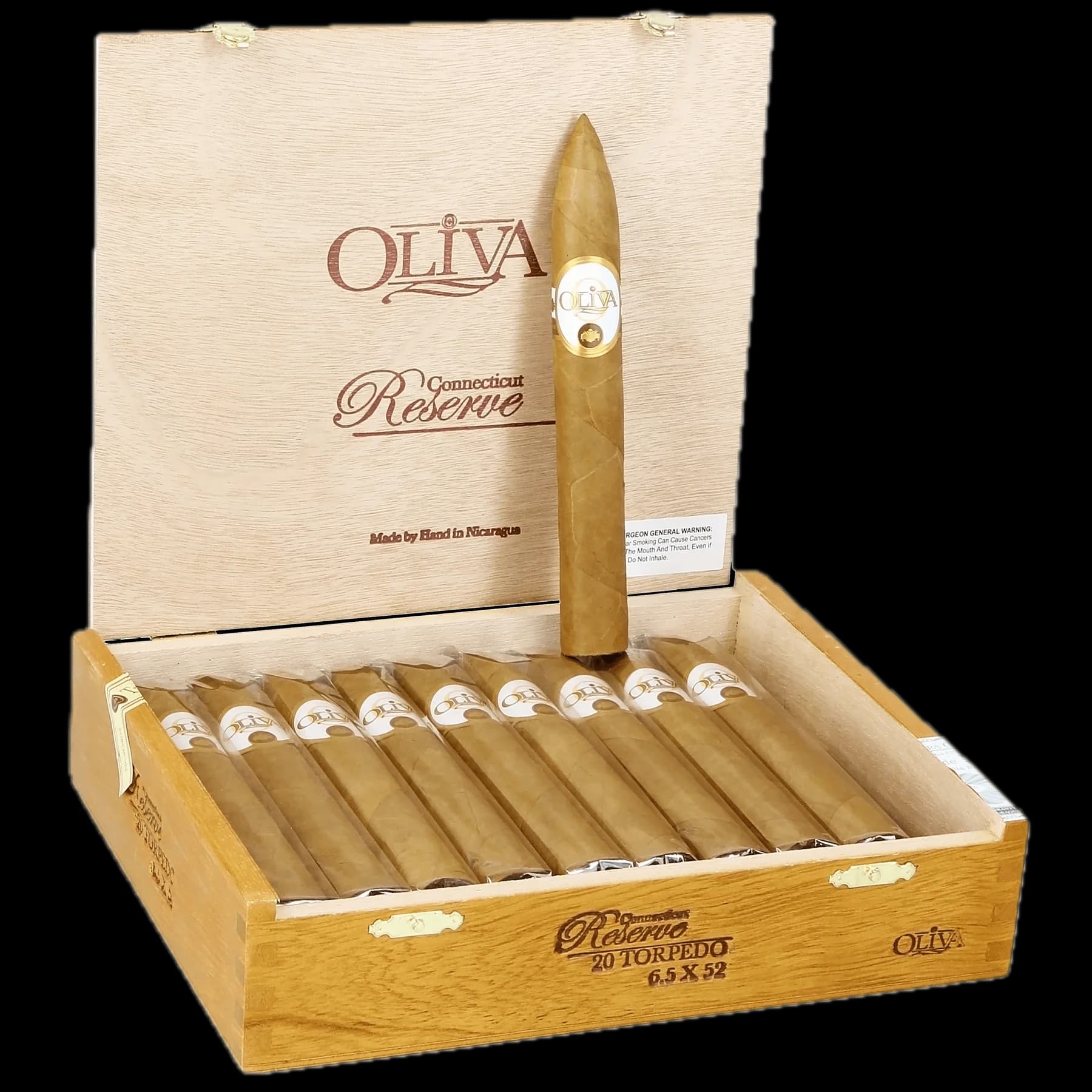Oliva Connecticut Reserve Torpedo 20