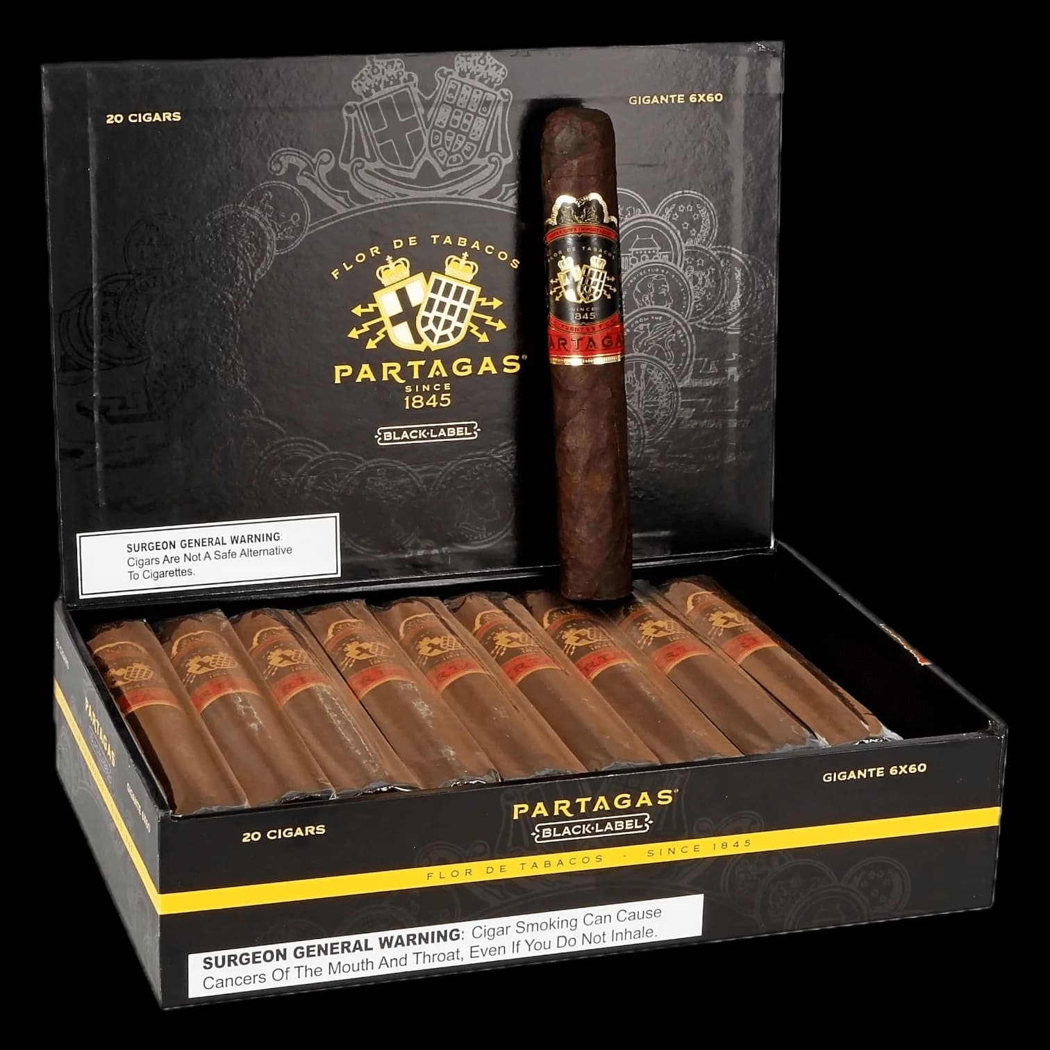 Partagas Black Gigante 20