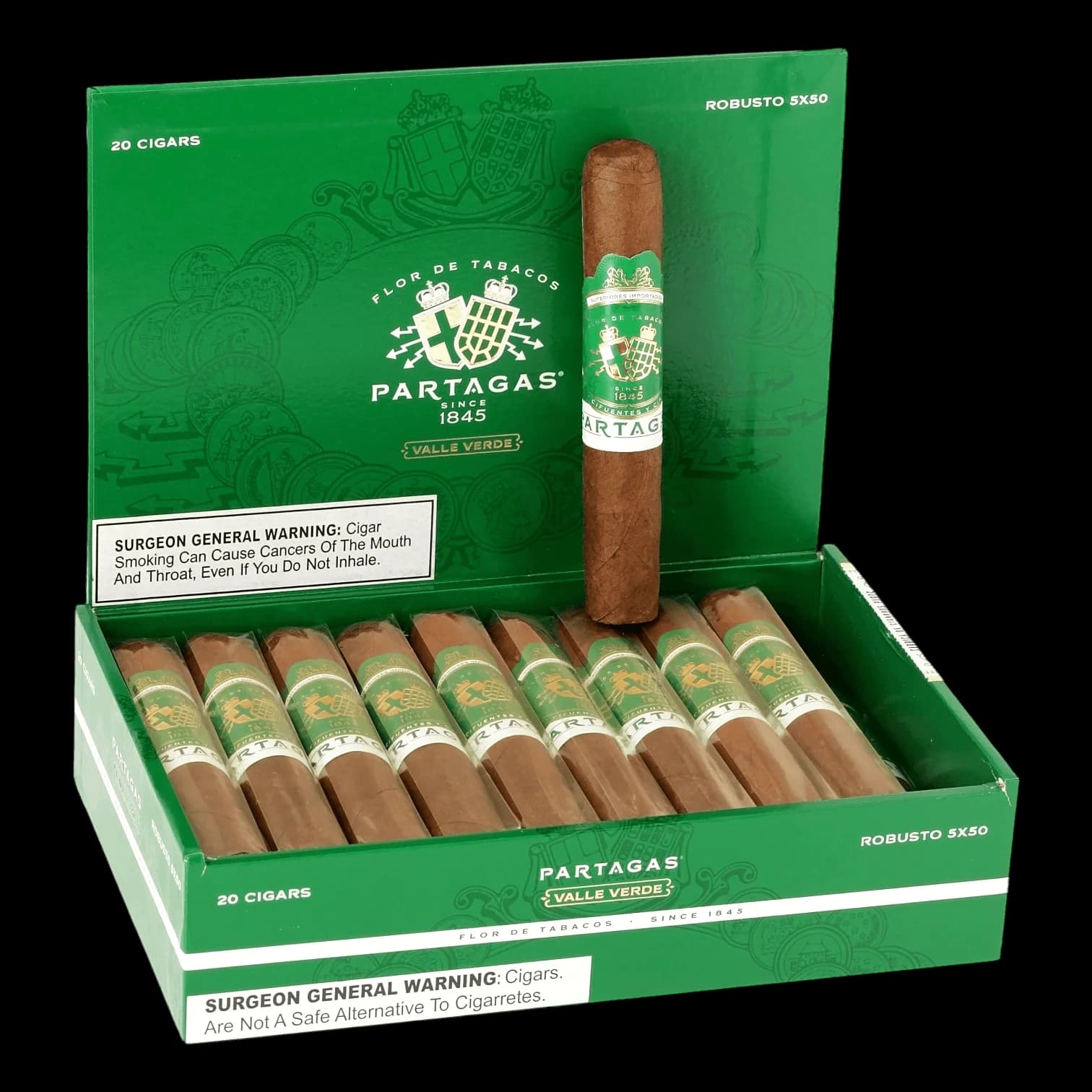 Partagas Valle Verde Robusto 20