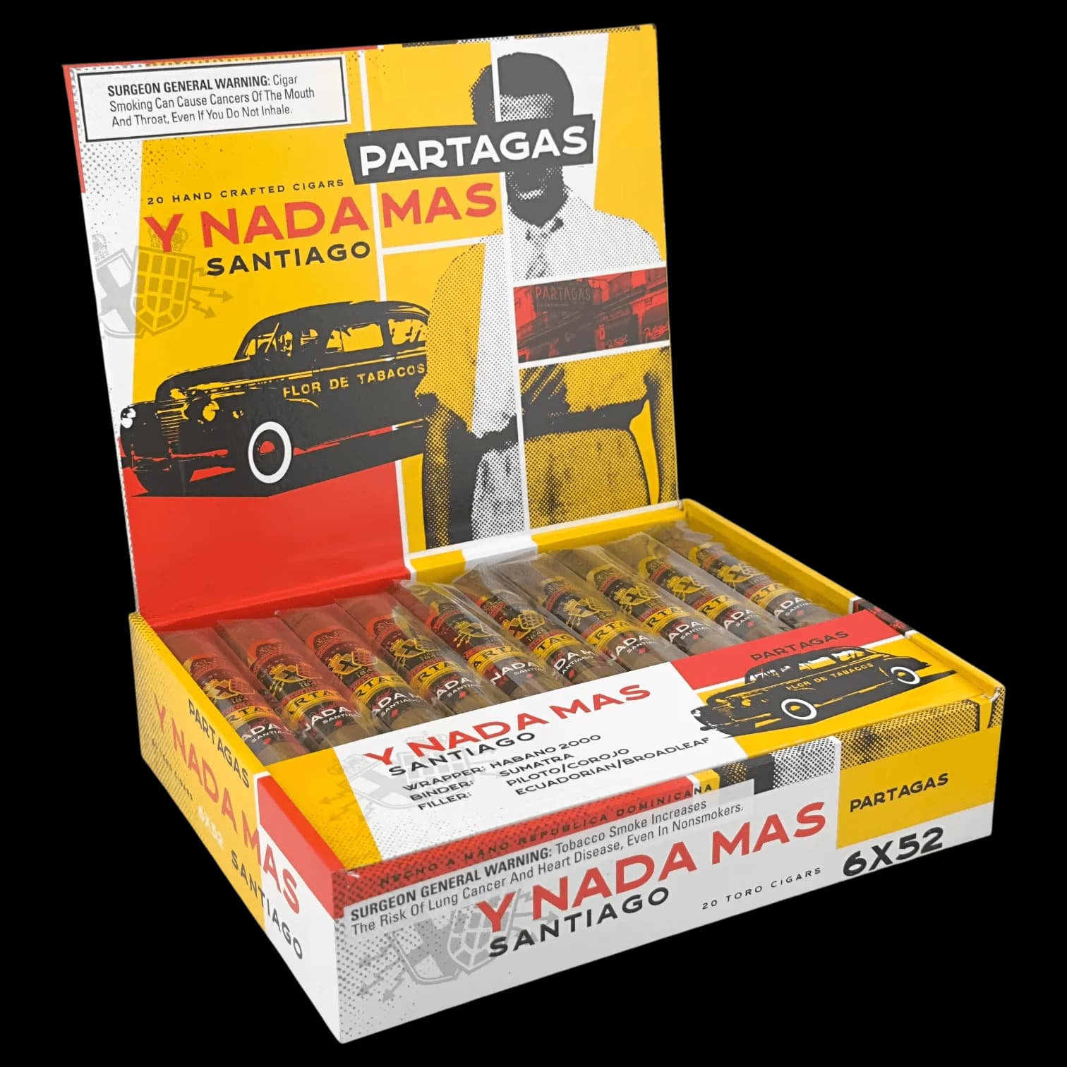 Partagas Y Nada Mas Santiago Toro