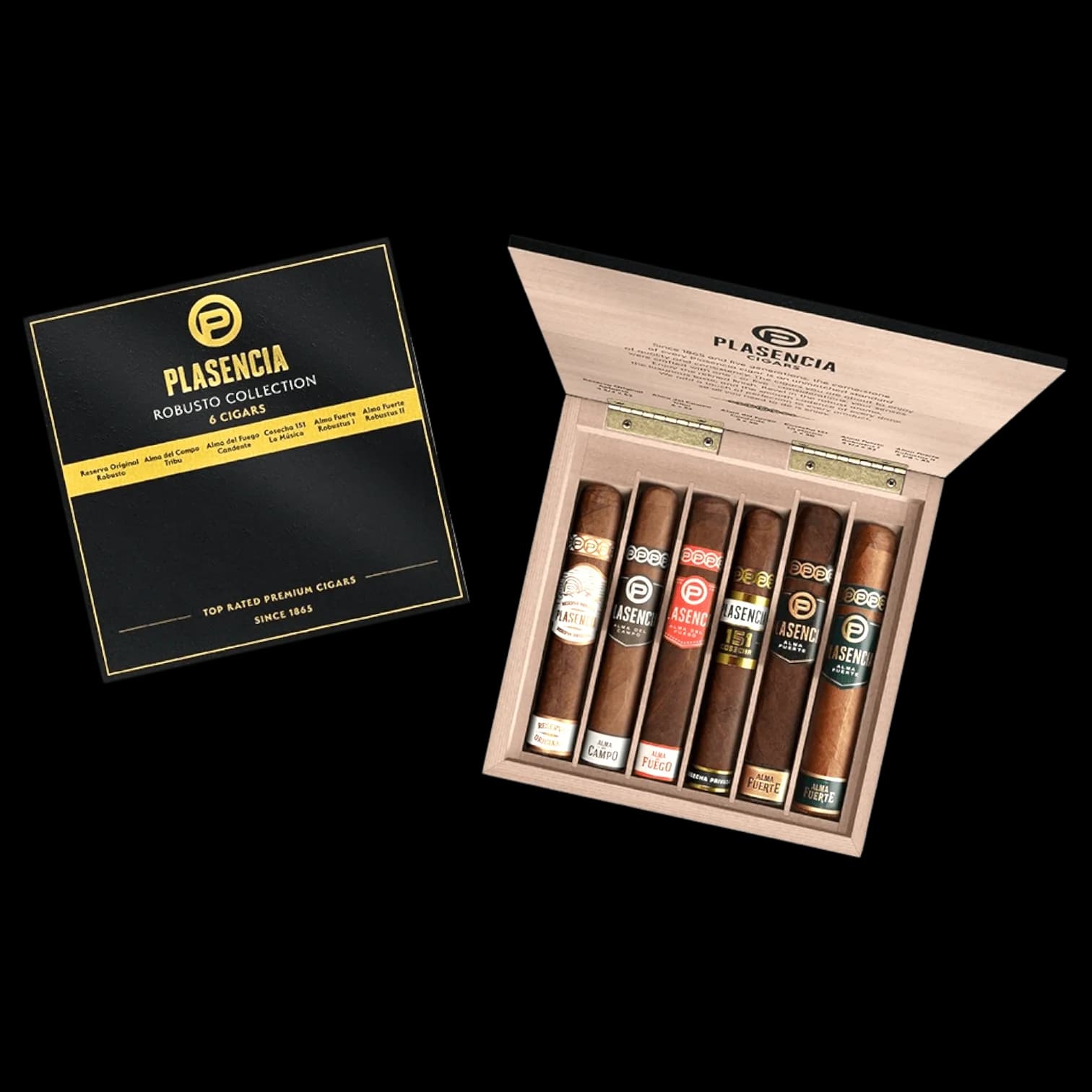 Plasencia Robusto Collection - (6 Cigars)