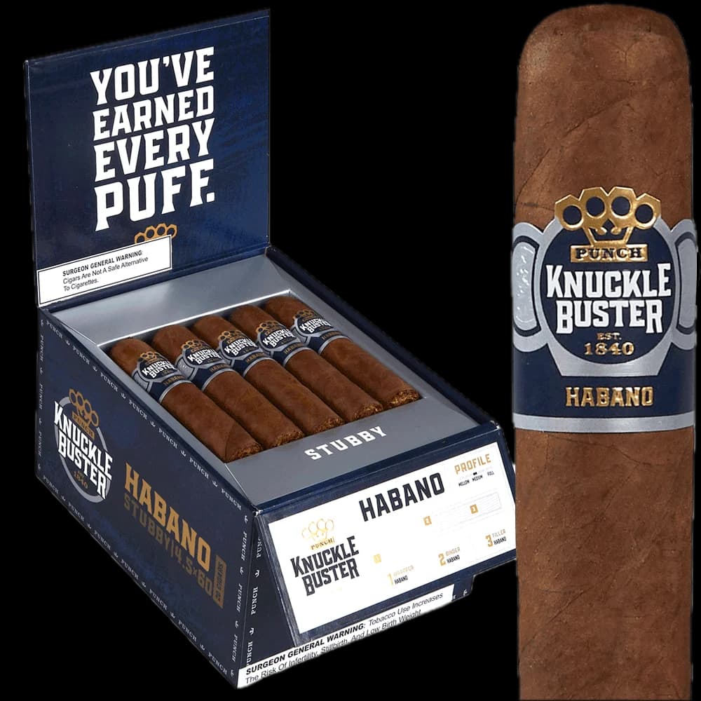 Punch Knuckle Buster Habano Stubby 20