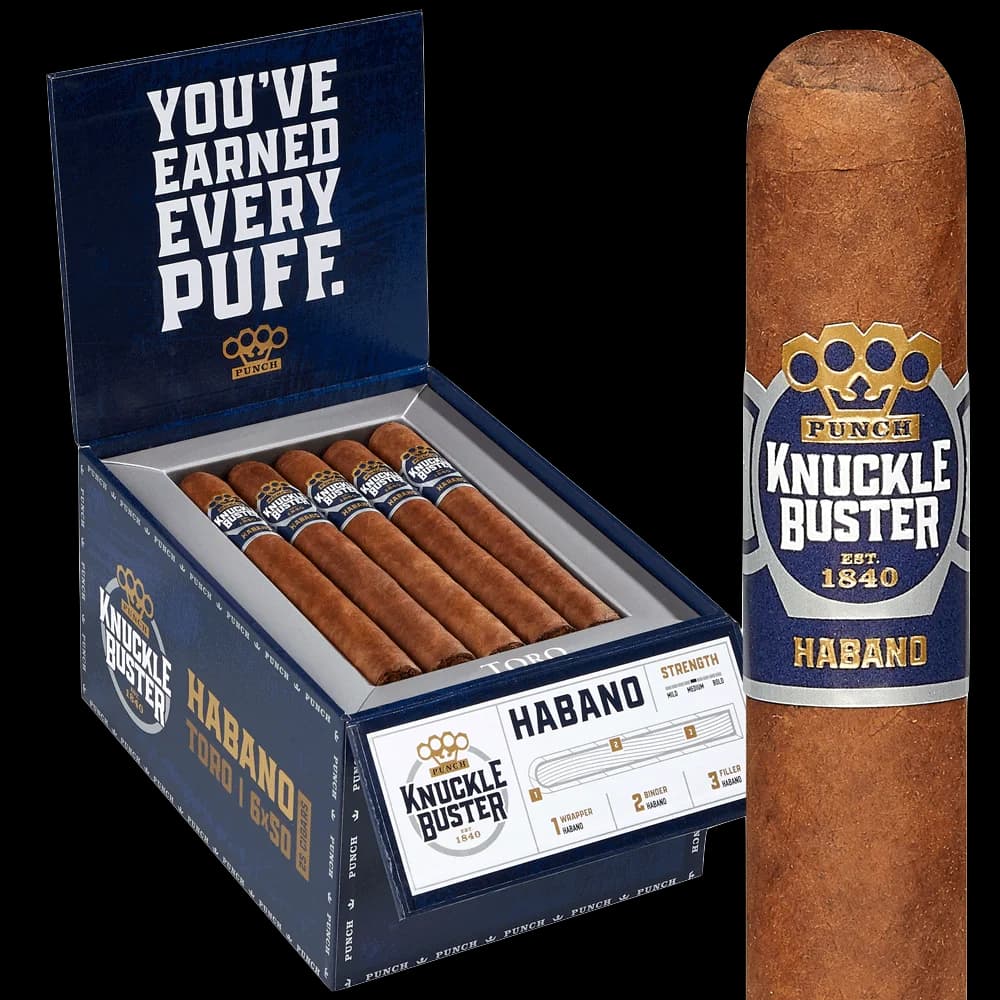 Punch Knuckle Buster Habano Toro 25