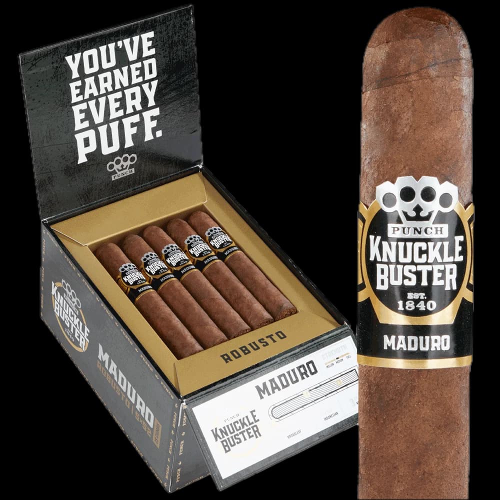 Punch Knuckle Buster Maduro Robusto 25