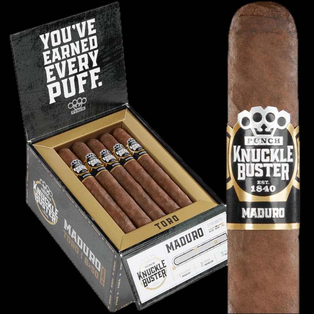 Punch Knuckle Buster Maduro Toro 25