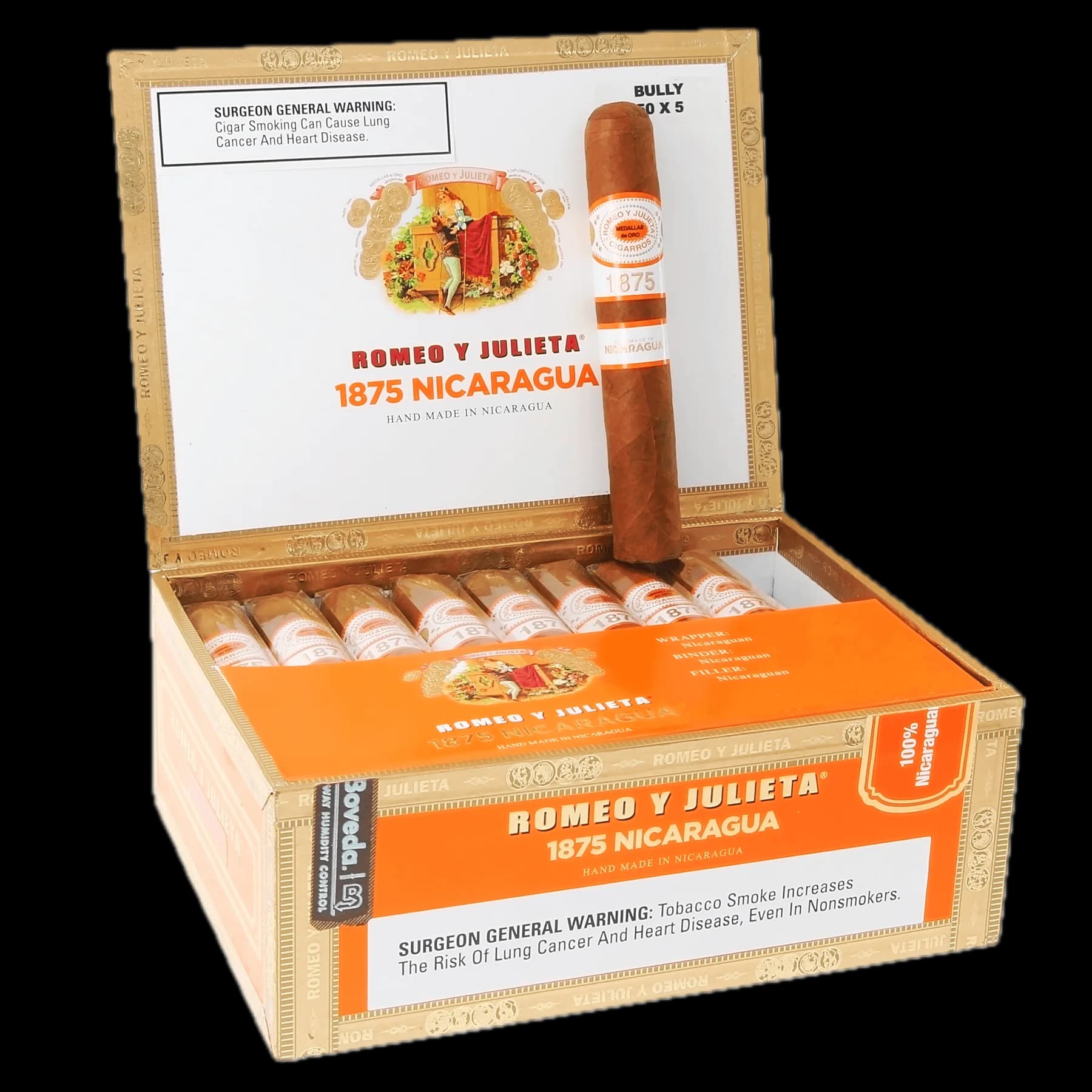 Romeo Y Julieta 1875 Nicaragua Bully 25