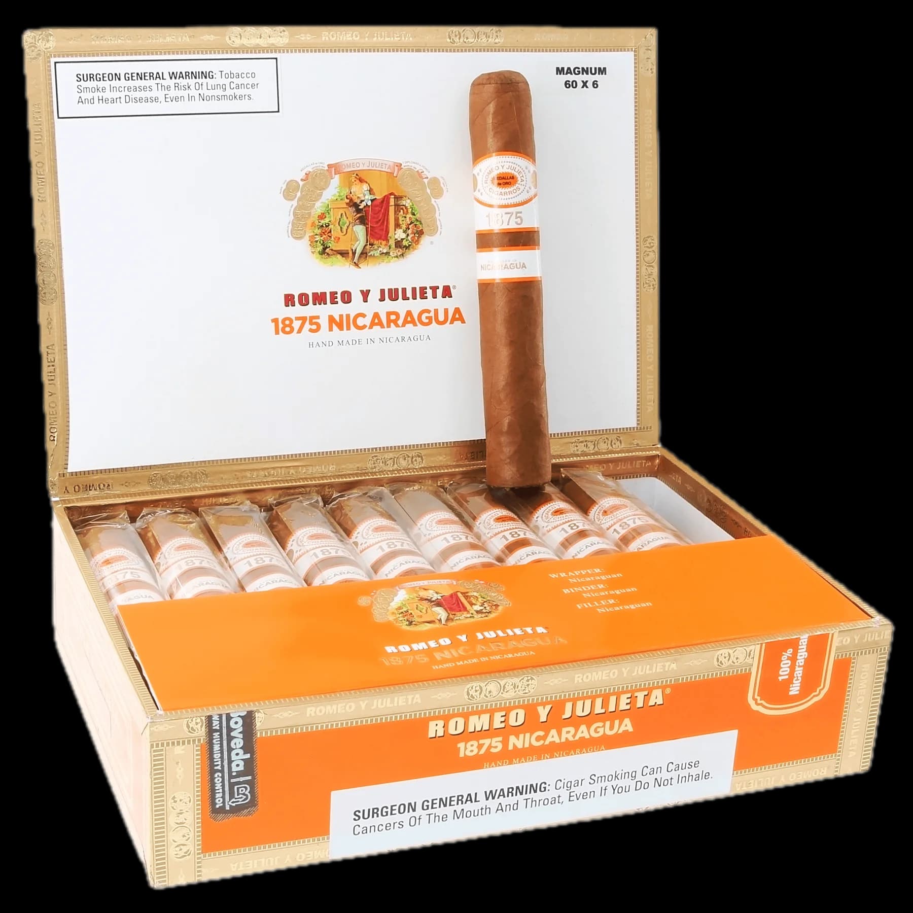 Romeo Y Julieta 1875 Nicaragua Magnum 20