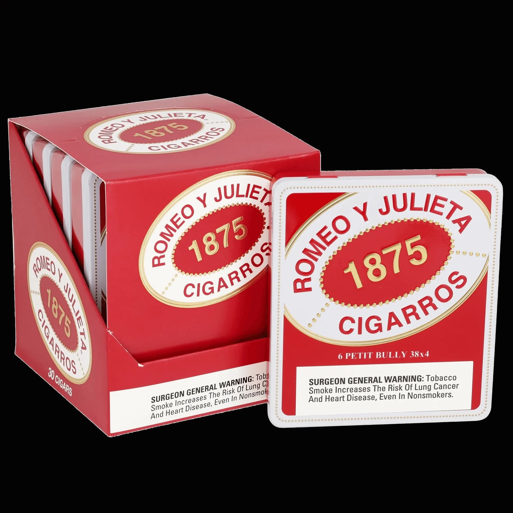 Romeo Y Julieta 1875 Petit Bully 5/6,30
