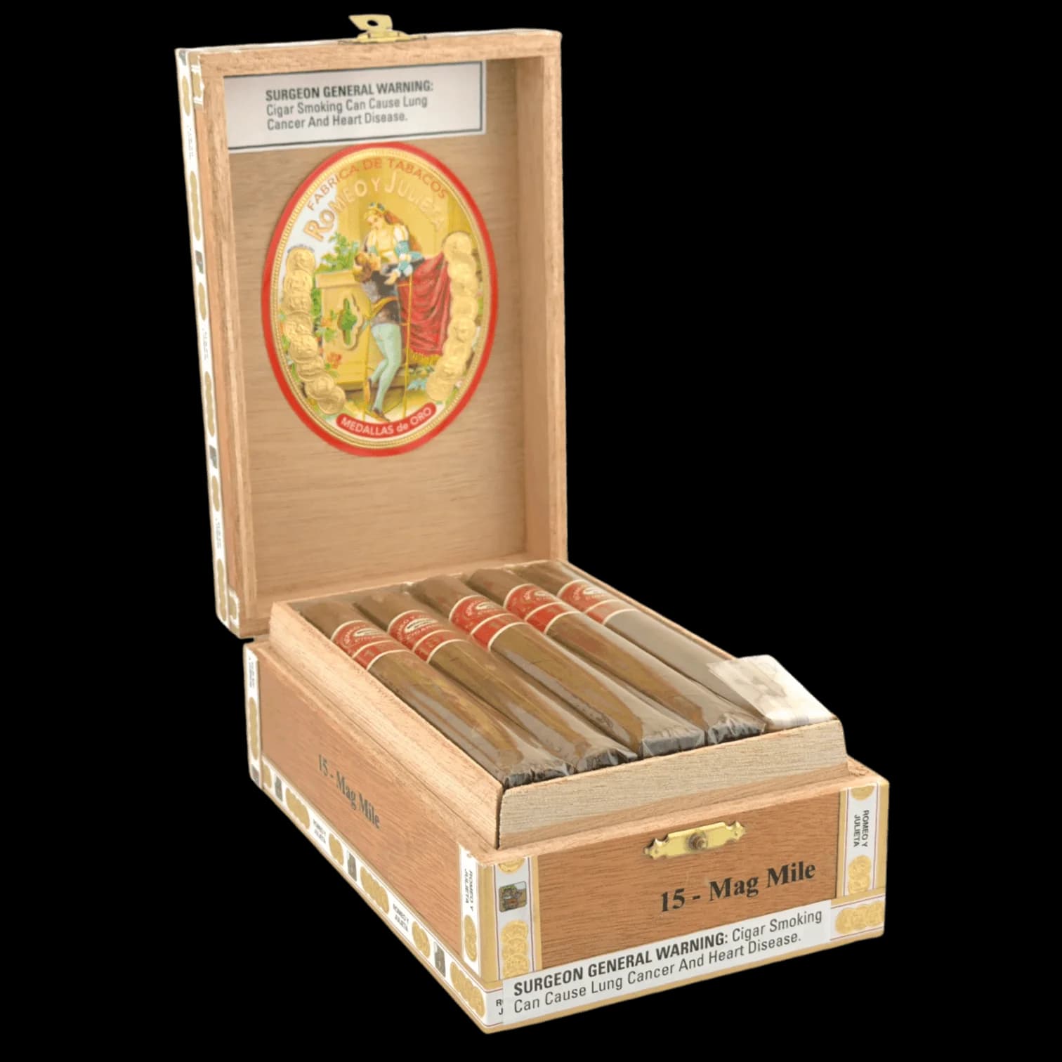 Romeo Y Julieta Clasico Mag Mile 15