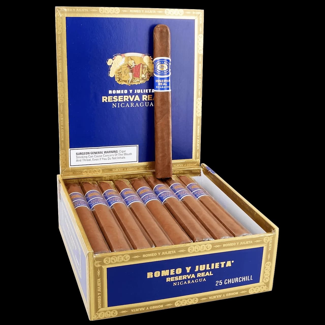 Romeo Y Julieta Reserva Real Nicaragua Churchill 25