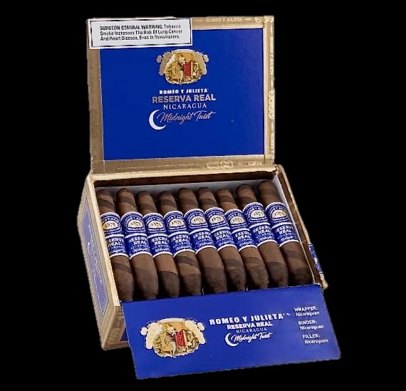 Romeo Y Julieta Reserva Real Nicaragua Midnight Twisted Love Story