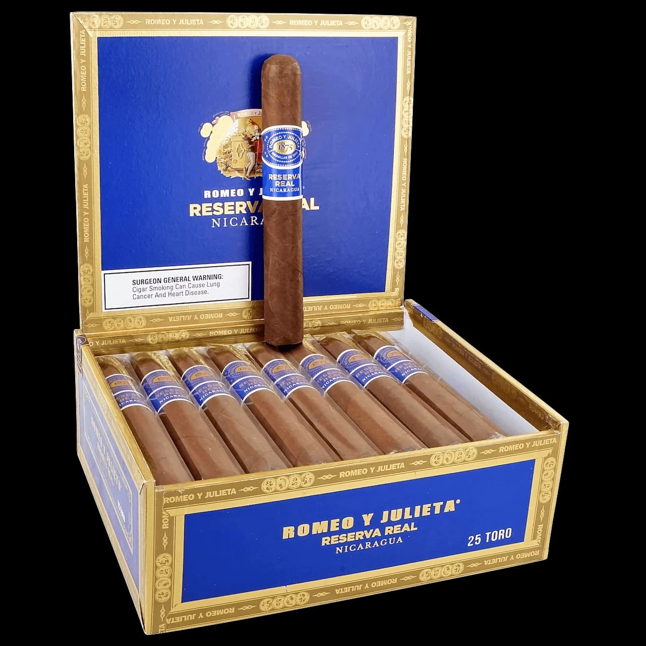 Romeo Y Julieta Reserva Real Nicaragua Toro 25