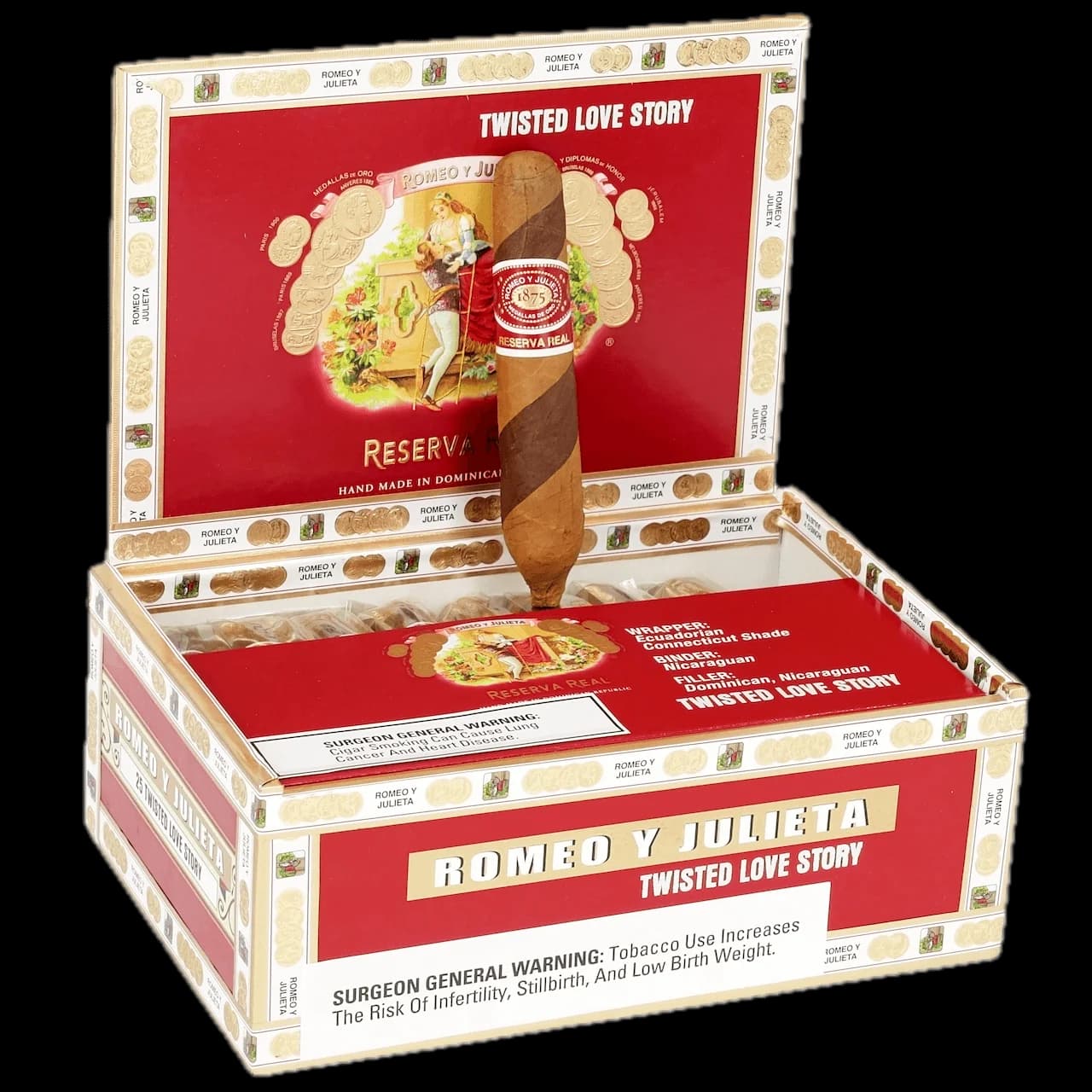 Romeo Y Julieta Reserva Real Twisted Love Story 25