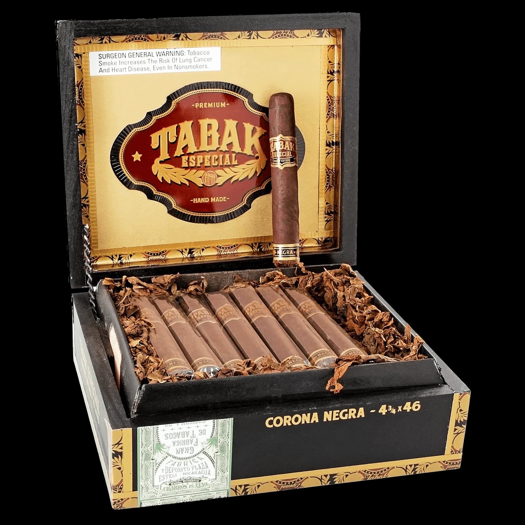 Tabak Especial Corona Negra 24