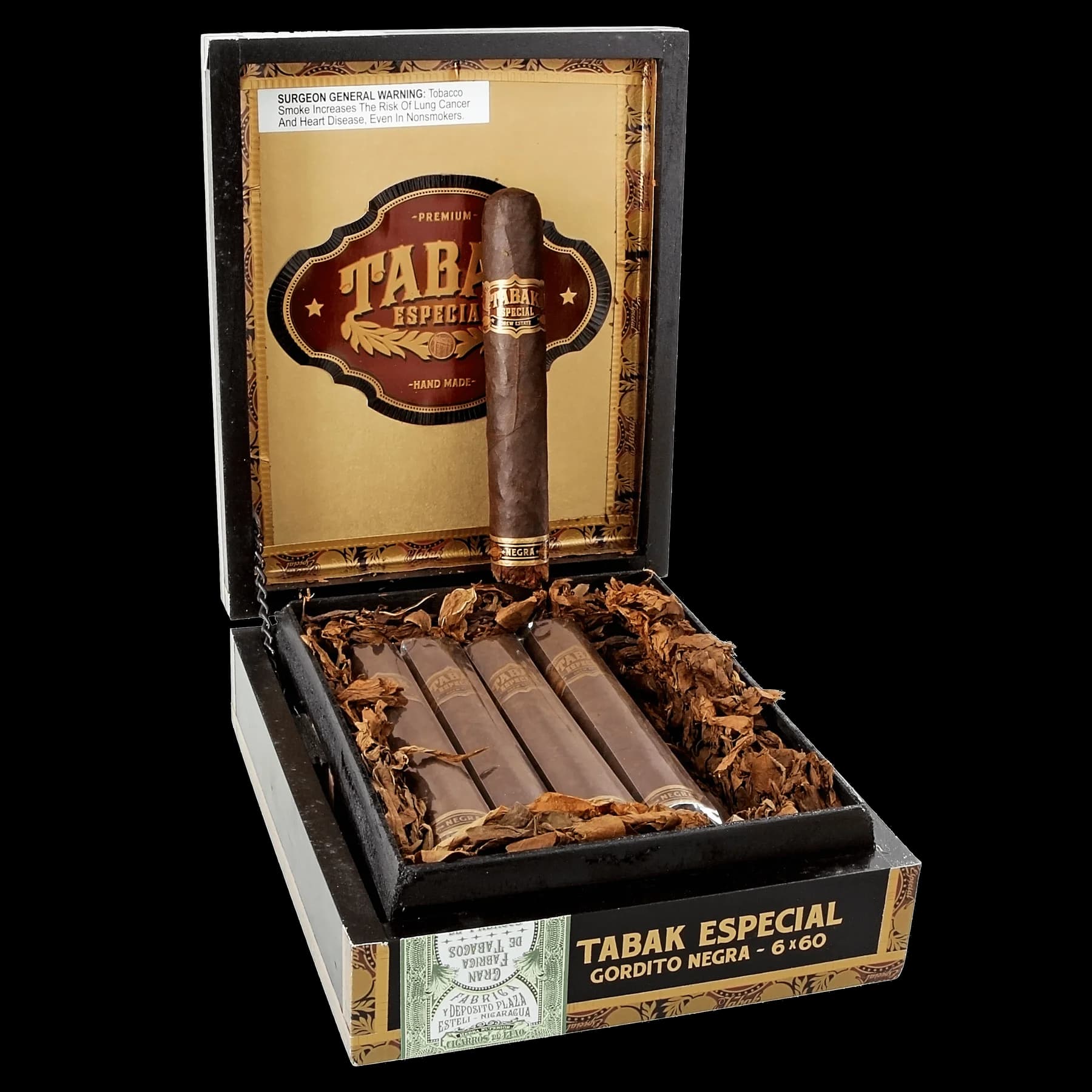 Tabak Especial Gordito Negra 10