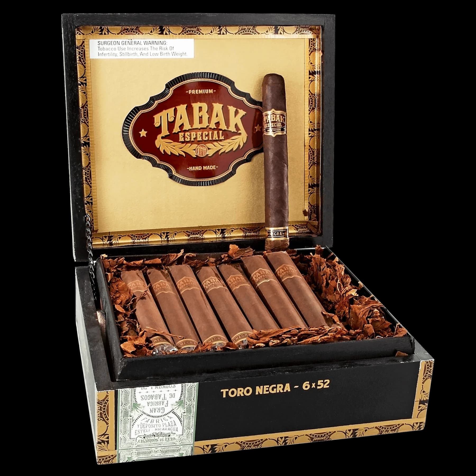 Tabak Especial Toro Negra 24