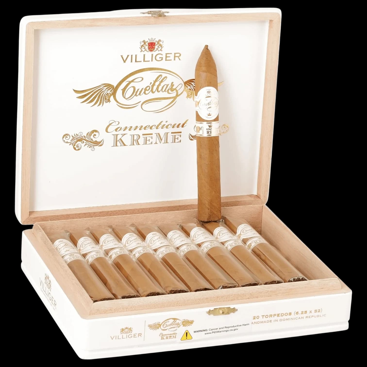 Villiger Cuellar Kreme Torpedo 20