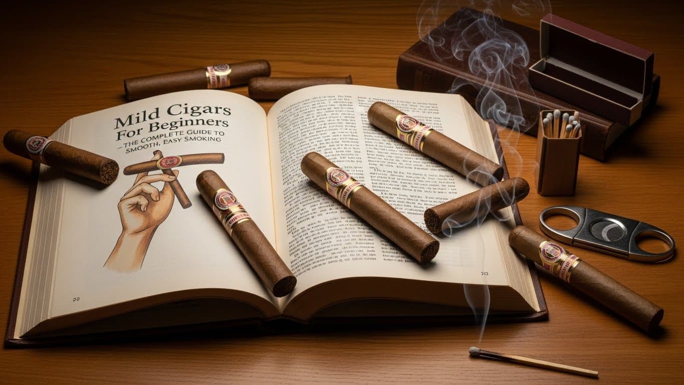 Mild Cigars For Beginners - The Complete Guide to Smooth, Easy Smoking
