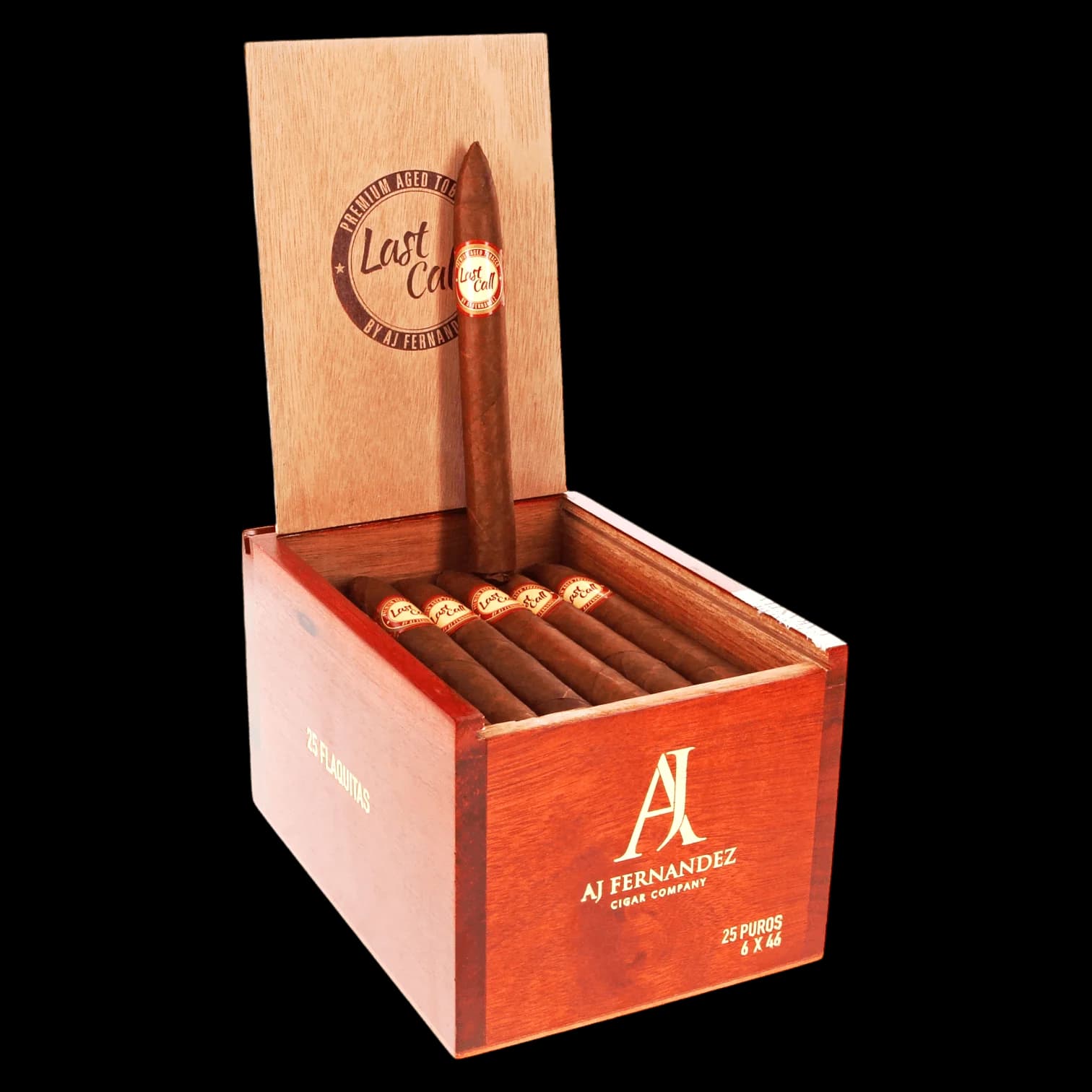 AJ Fernandez Last Call - Habano Flaquitas - BOX OF 25