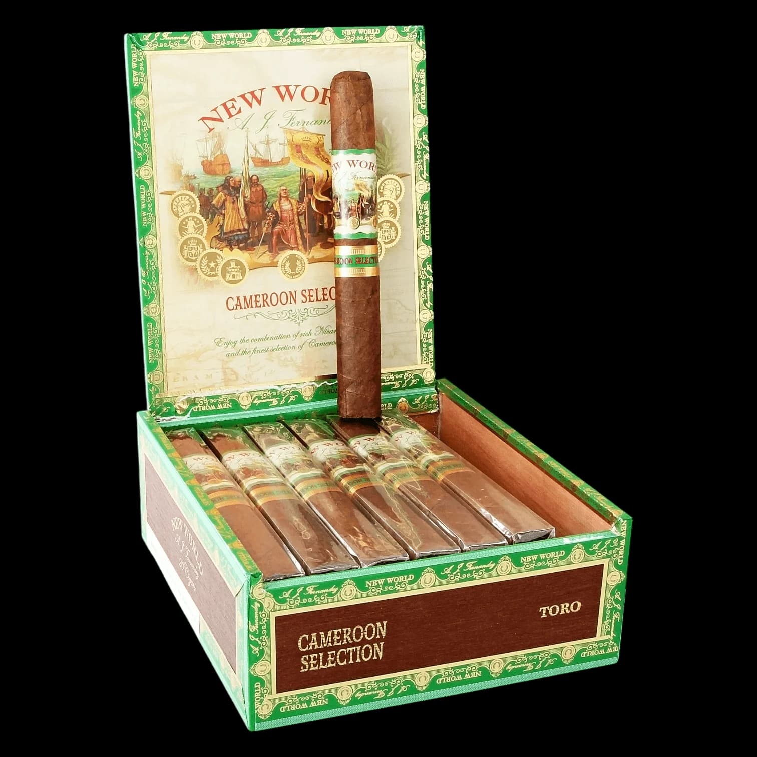 AJ Fernandez New World - Cameroon Toro - BOX OF 20