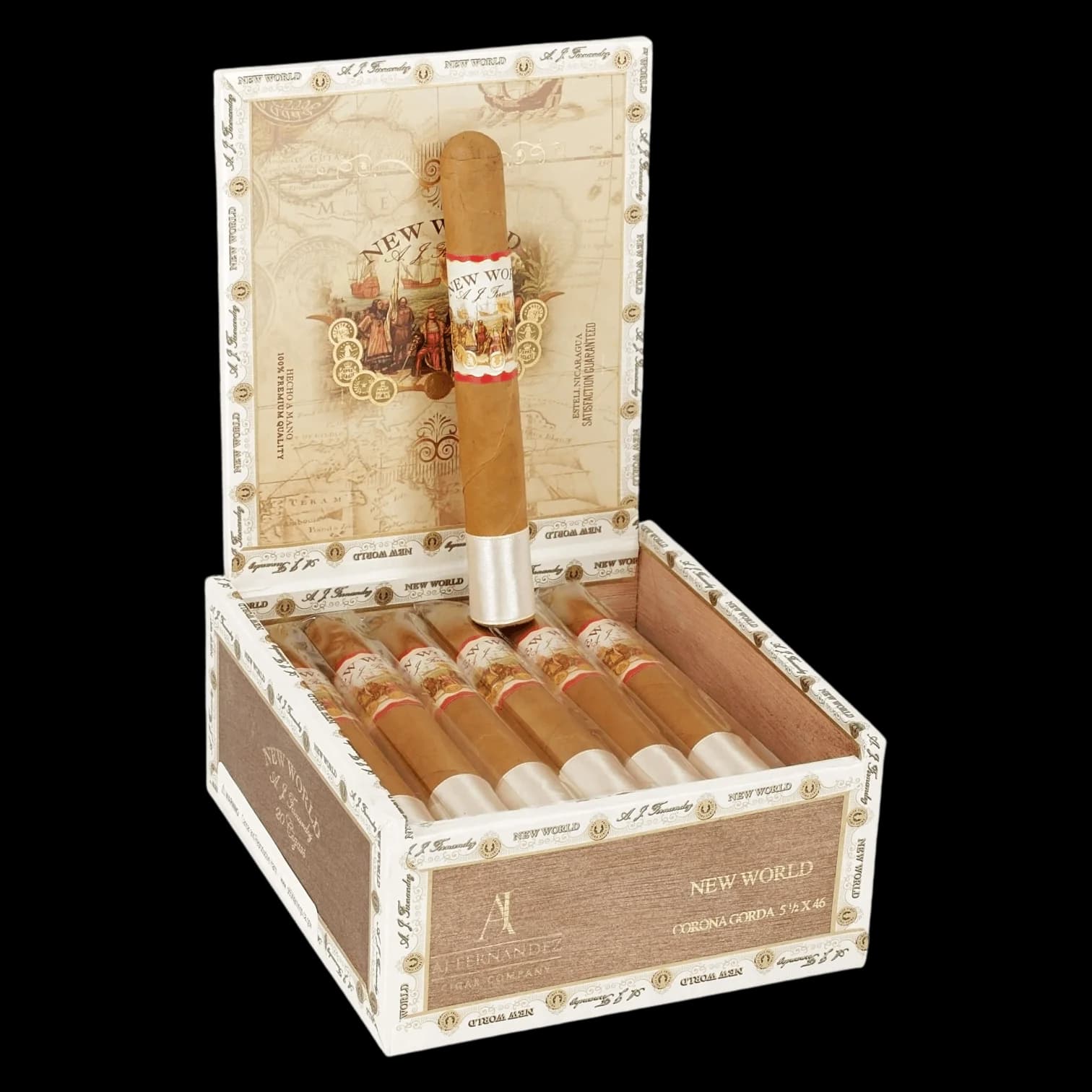 AJ Fernandez New World Connecticut Corona Gorda Cigar - BOX OF 20