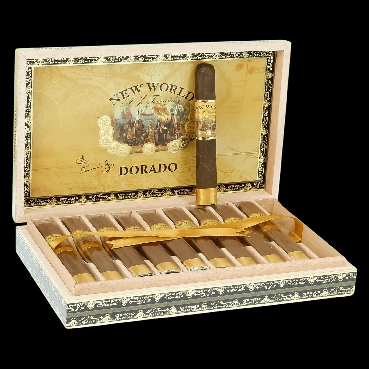 AJ Fernandez New World - Dorado Corona - BOX OF 10